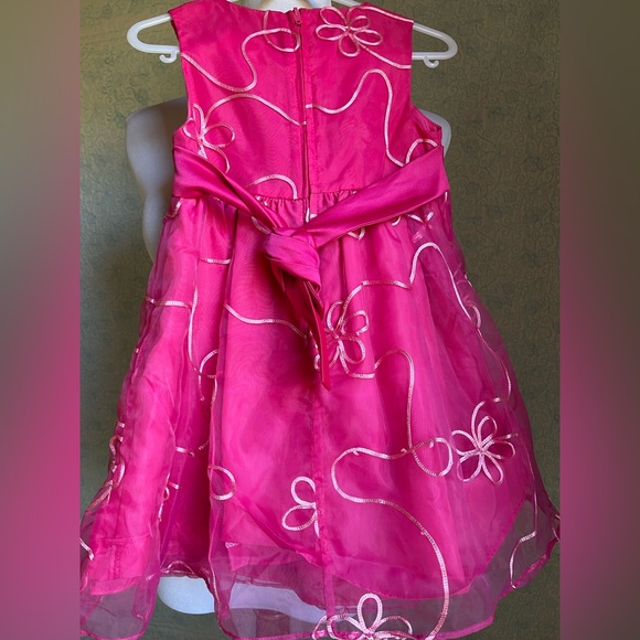 RARE TOO! Pink toddler dress size 2T - Picture 5 of 8